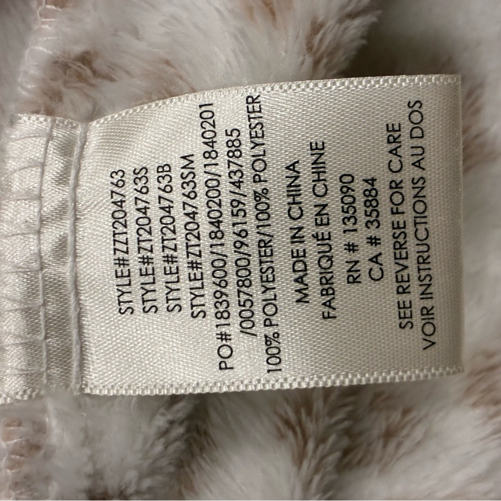 Z Supply Cream and Tan Animal Print Sweatshirt - Picture 5 of 7